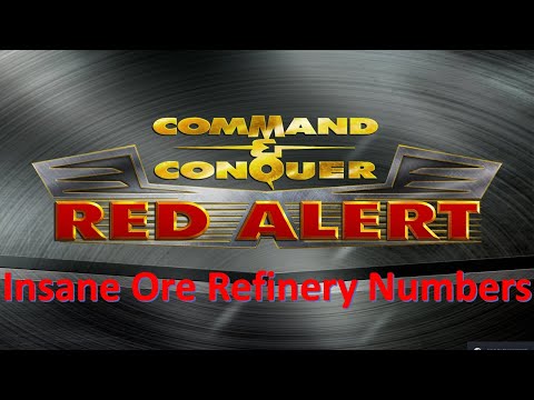 Видео: Command and Conquer Red Alert Remastered FFA (Безумная экономика игроков, безумное количество ссы...