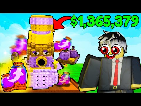 Видео: ✨ Я ПОТРАТИЛ $1,365,400 на ЛУЧШЕЕ ИВЕНТ РАСТЕНИЕ в Plants VS Brainrots | Роблокс