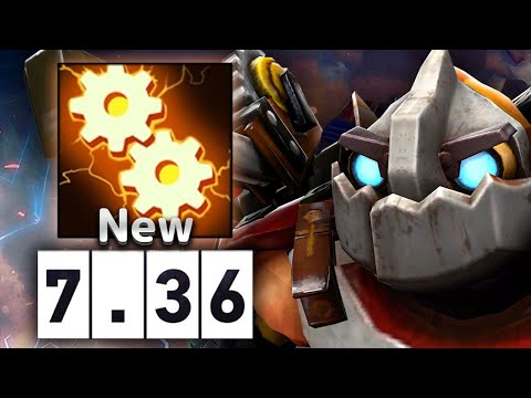 Видео: Самый веселый саппорт в патче 7.36! Клокверк футболист - Clockwerk 7.36 DOTA 2