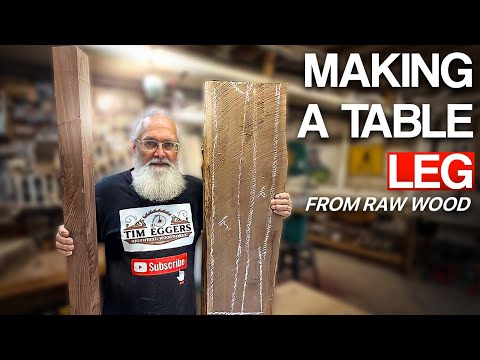 Видео: Я превратил дерево в ножку стола (Эпизод 2)