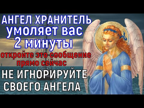 Видео: † ЗАВТРА БУДЕТ ПОЗДНО! Скажи АНГЕЛУ ХРАНИТЕЛЮ до 00:00  СПАСИБО... И ты удивишься когда АНГЕЛ явится