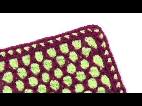 Видео: Простая двухцветная кайма   Simple two tone border