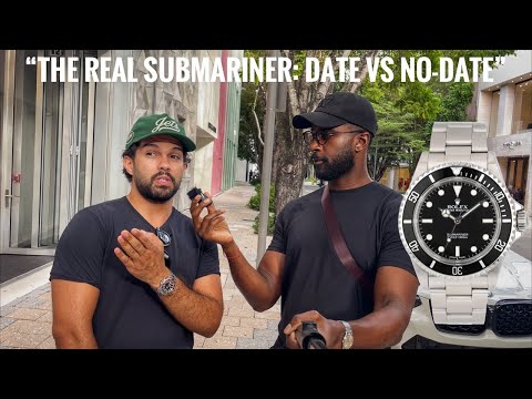 Видео: Rolex Submariner Showdown: дата или отсутствие даты — уличные интервью, выпуск 96
