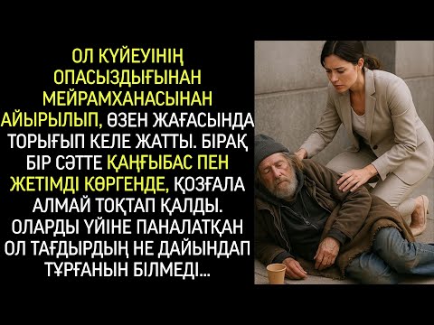 Видео: Күйеуінің опасыздығынан соң өзен жағасында келе жатып, жетімді ерткен қаңғыбасты кездестірді…