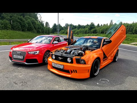 Видео: ЯДЕРНЫЙ FORD MUSTANG GT500 vs AUDI RS5 vs MAZDA RX7. OCTAVIA A7 1.8T vs OCTAVIA A5 RS