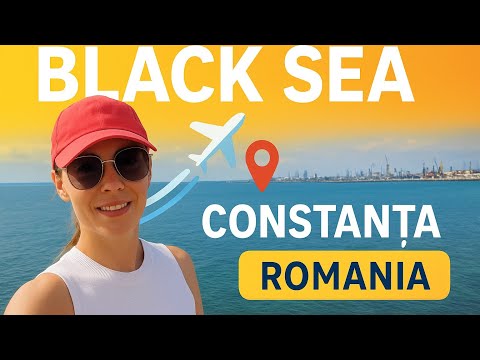 Видео: Констанца, Румунія 🇷🇴 Чорне море 2025 | Подорож та відпочинок (part 1)