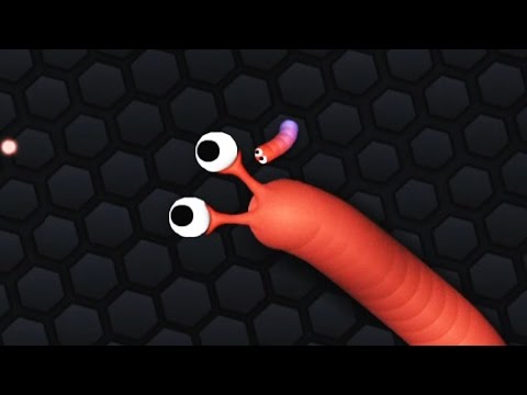 Видео: СЛИЗАРИО - ИЗ КАЗЯВКИ В УДАВА весёлая игра про змейку / Slither.io