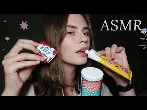 Видео: LUNA asmr | Итинг Жидкой конфеты 🍬 Ем сладости и болтаю, липкий шёпот