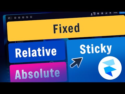 Видео: Учебное пособие по Framer для начинающих 2025: Основные положения (фиксированные, относительные, ...