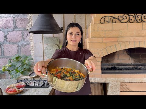 Видео: ОВОЩИ ИЗ КОТОРЫХ ГОТОВЯТ САМОЕ ПОПУЛЯРНОЕ И БЫСТРОЕ БЛЮДО НА КАВКАЗЕ 