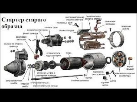 Видео: Сборка стартера ваз 2101-07,КАТЭК.