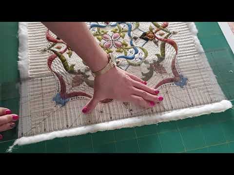 Видео: Секрет люрекса. Обрезка работы.