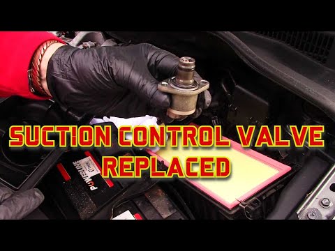 Видео: Всасывающий клапан (SCV) Toyota Corolla Verso 2.2 D4D. Как выполнить этот простой ремонт?