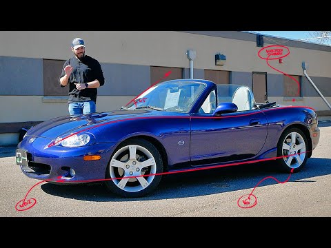 Видео: Вот почему вам нужна Mazda Miata NB
