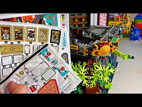 Видео: СТОЛЬКО НАКЛЕЕК Я ЕЩЁ НЕ ВИДЕЛ!!! 71741 (Часть 4) Лего / Lego