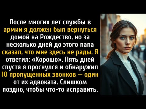 Видео: Я возвращался домой на Рождество после многих лет службы, и тут отец прислал сообщение.