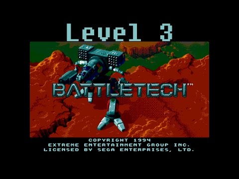 Видео: Battletech (MechWarrior) ● SEGA ● 3 Уровень ● Прохождение