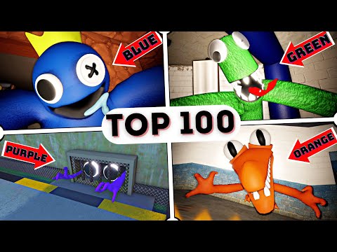 Видео: ТОП-100 Rainbow Friends — Смешные моменты
