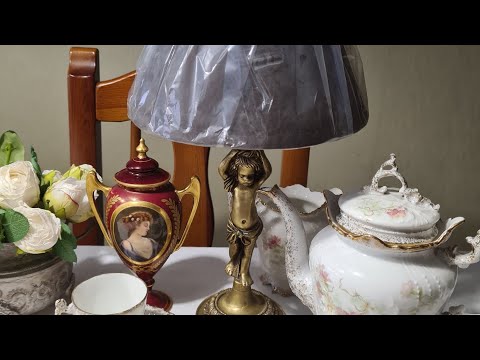 Видео: Антикварный фарфор на блошином рынке.
