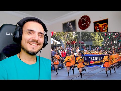 Видео: Группа Kyoto Tachibana SHS Band — Реакция на Disneyland Anaheim 2017