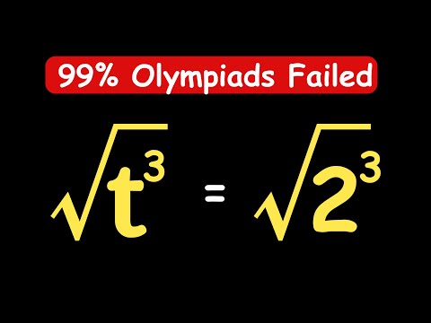 Видео: ОЛИМПИАДЫ В ГЕРМАНИИ || Как решить уравнение для t? || t = ? #математика
