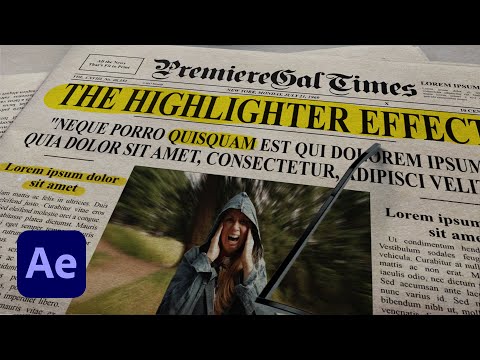Видео: Быстрая и реалистичная 3D-анимация маркера на бумаге в Adobe After Effects 2021 (без плагинов!)