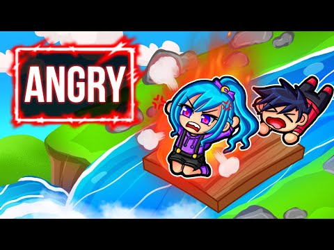 Видео: КРЮ в ЗЛОСТИ в Human Fall Flat!