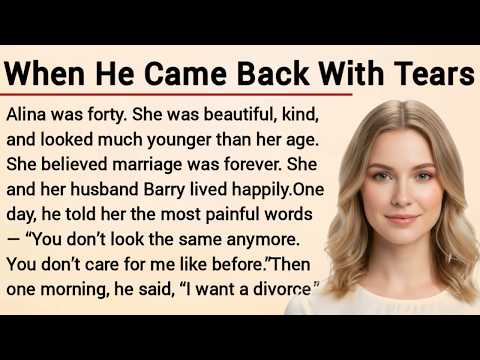 Видео: Когда он вернулся со слезами | Изучайте английский язык через историю, уровень 3 | История на анг...