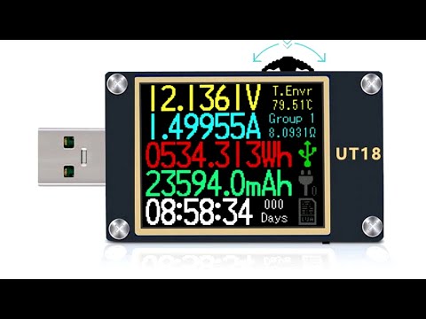 Видео: Лучший USB Тестер 2020 Atorch UT18 | AVHzY CT-3 | POWER-Z KT002 | Shizuku by YK-LAB