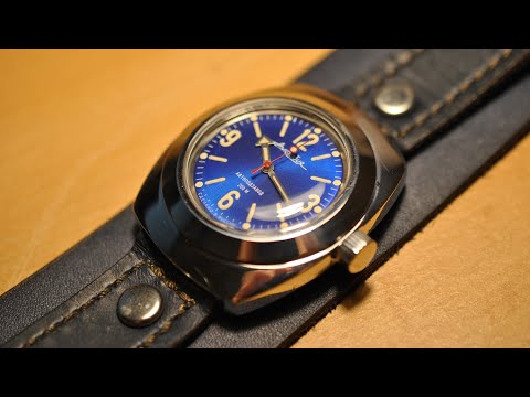 Видео: Меняем облик часов Восток Амфибия 090659.