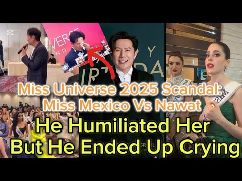 Видео: Скандал на конкурсе «Мисс Вселенная-2025»: Нават унижал Мисс Мексика — участницы покидают конкурс...