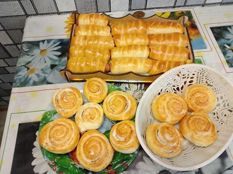 Видео: Сосиски в тесте и бонус Кокосовые рулетики от Дяди Саши !