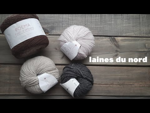 Видео: ОБЗОР ПРЯЖИ LAINES DU NORD POEMA // ROYAL CASHMERE // MERINO YAK // MERCERIZED MERINO