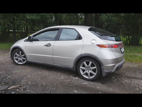 Видео: Honda Civic VIII НЛО на дорогах. (хонда цивик)