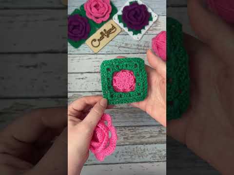 Видео: Мастер-класс «Роза в квадрате»