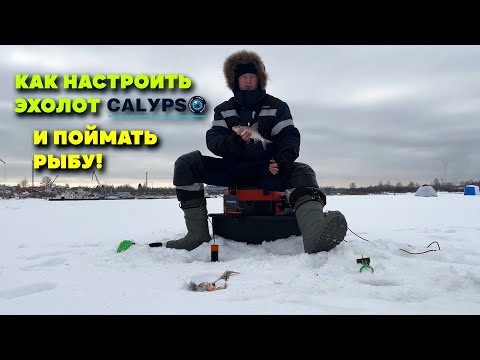 Видео: Как настроить эхолот Calypso? И поймать рыбу! #рыбалка72 #рыбалка #зима #2025 #мормышка #calypso