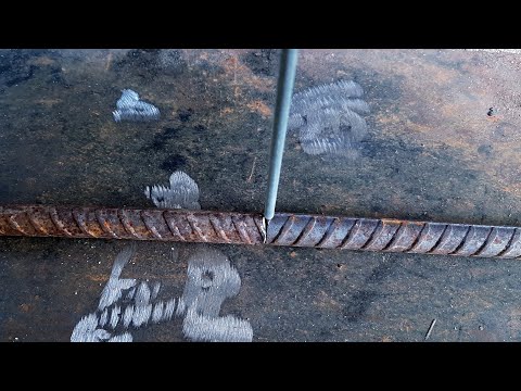 Видео: Стальной стержень, два мощных приема сварки швов, о которых мало кто знает