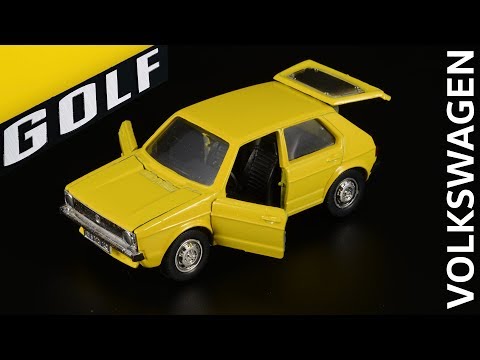 Видео: Семидесятые: Volkswagen Golf Mk 1 || Schuco Modell || Масштабные модели автомобилей 1:43