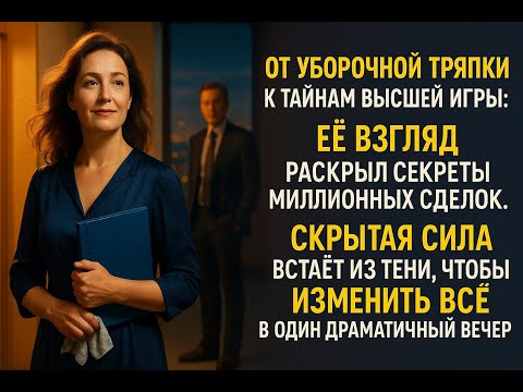 Видео: Из уборщицы в доверенного советника — её путь доказывает, что мечты возможны в любом возрасте