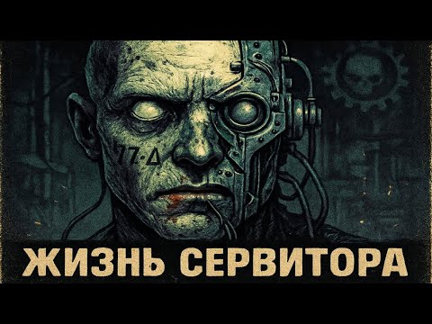 Видео: Лишённый человечности. Запертый в механизме. Жизнь Cервитора в Warhammer 40k