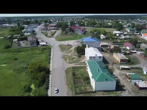 Видео: Панкрушиха Алтайский край, полет на квадрокоптере
