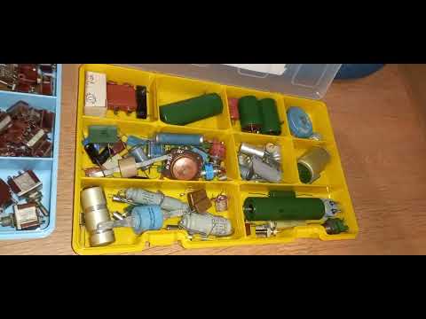 Видео: Моя коллекция радиодеталей  Часть 1 !!!