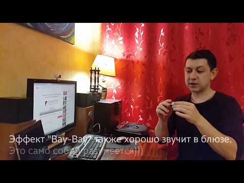 Видео: Эффект "Вау-Вау"  на губной гармошке. Урок №46/ How to make a wah-wah sound on harmonica