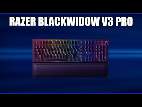 Видео: Игровая клавиатура Razer BlackWidow V3 Pro Green, Yellow Switch