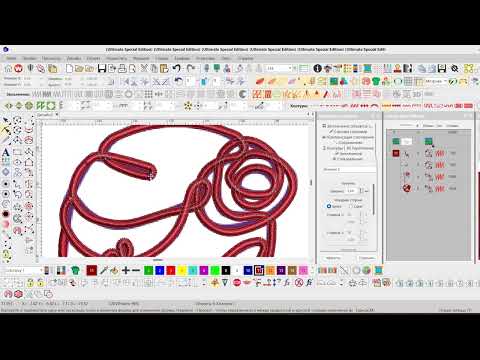 Видео: Отработка ошибок в обрезках в Wilcom / Fixing Cutting Errors in Wilcom