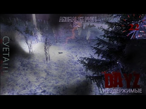 Видео: Полет №22. Dayz Неудержимые. Anomalsk PVE 1 Eks.