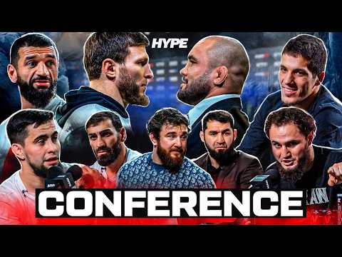 Видео: Hype MMA Conference: Пираев VS Аббасов 2, Эмиль VS Харун, Аловсет VS Авдал, Байра VS Раха Андийский