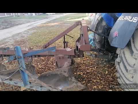 Видео: Закрываю сезон. Немного о настройке плуга. уходит тосол на МТЗ-82