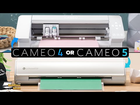 Видео: Silhouette CAMEO 4 против 5. НАСТОЯЩАЯ разница для мастеров!