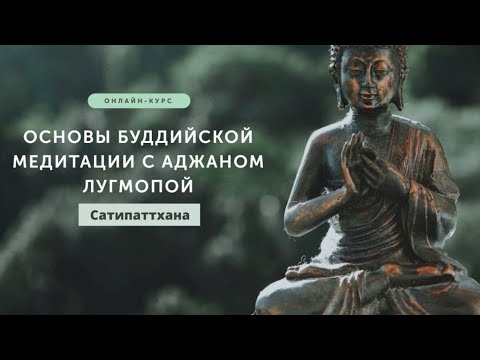 Видео: Сатипаттхана. Вторая  лекция